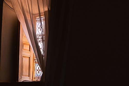 morocco white curtain housing